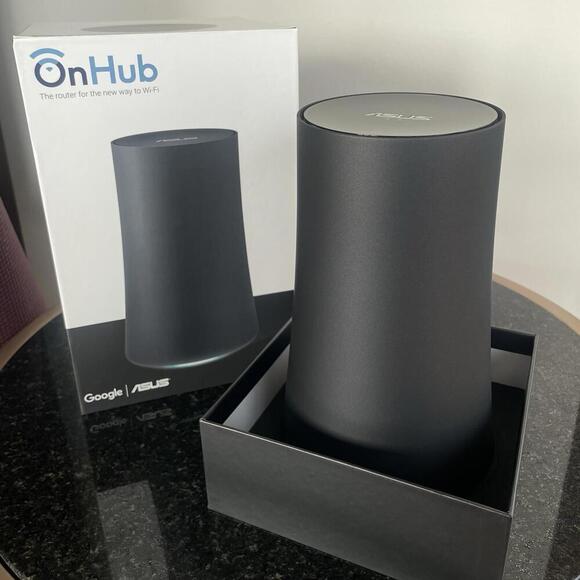 ASUS SRT-AC1900 AC1900 Onhub Google WiFi RouterBlack (Open Box) - Picture 1 of 8